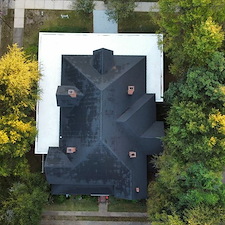 Historic-Roof-Replacement-Specialists-Inside-Ark-Roofings-Work-at-The-Inn-on-Anderson 0